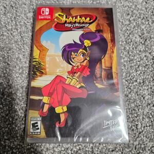 Shantae Risky's Revenge Nintendo Switch Limited Run #084 084 w/ Box Protector